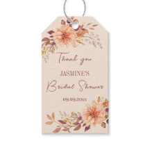 フローラボホ秋ブライダルシャワーサンキュー