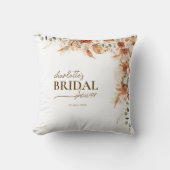 フローラボホ結婚シック&ブライダルシャワーギフト クッション (正面)