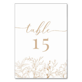 フローラボホ結婚ス テーブルナンバー