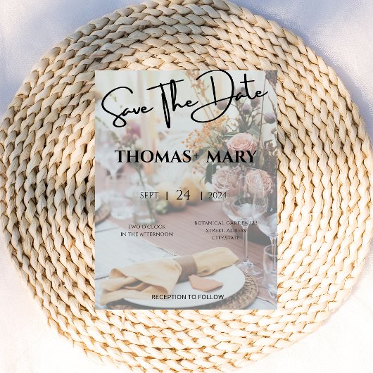 フローラボホ結婚式招待状 招待状