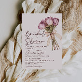 フローラボーエレガントホブライダルシャワー 招待状