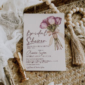 フローラボーエレガントホブライダルシャワー 招待状