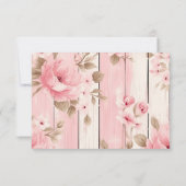 フローラボーファンシーワンガール1st誕生日 サンキューカード (裏面)