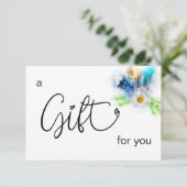 *~*フローラボーホウォーターカラークリスタルハート羽毛 (スタンド正面)