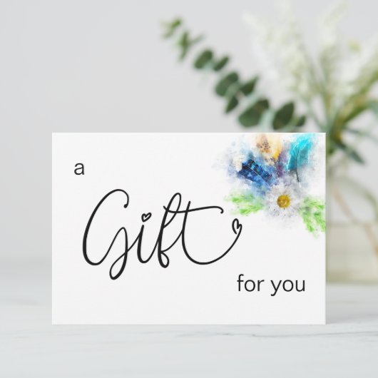 *~*フローラボーホウォーターカラークリスタルハート羽毛 (スタンド正面)