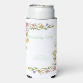 フローラボーホカレッジ卒業パーティー スリム缶クーラー (Seltzer裏面)