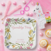 フローラボーホカレッジ卒業パーティー ペーパープレート (パーティー)