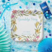 フローラボーホカレッジ卒業パーティー ペーパープレート (パーティー)