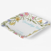 フローラボーホカレッジ卒業パーティー ペーパープレート (傾斜あり)