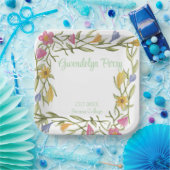 フローラボーホカレッジ卒業パーティー ペーパープレート (パーティー)