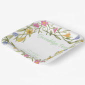 フローラボーホカレッジ卒業パーティー ペーパープレート (傾斜あり)