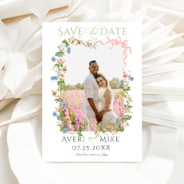 フローラボー素朴グエレガントレンフォ結婚ト セーブザデート