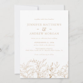 フローラボー結婚式招待状 招待状