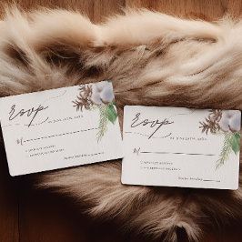 フローラポインセチア水結婚色 出欠カード