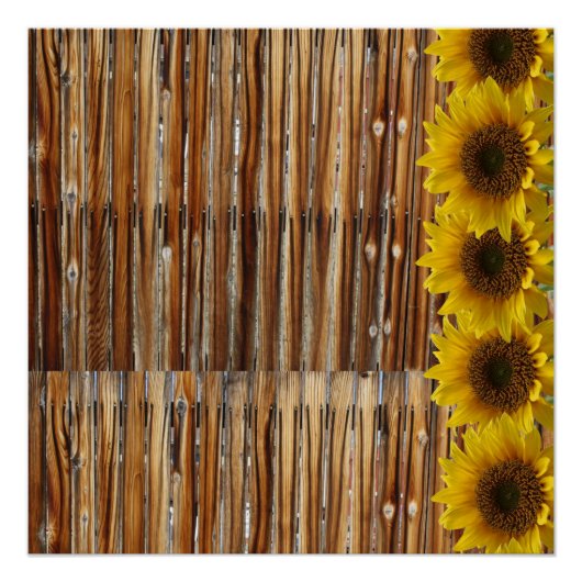 フローラポスターひまわり ポスター (正面)