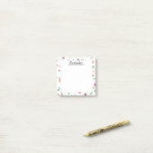 フローラポストイット®ノートパッド（オフィス、デスク用） | プレゼント ポストイット (デスク上)