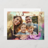 フローラポストカードの追加 ポストカード (正面/裏面)