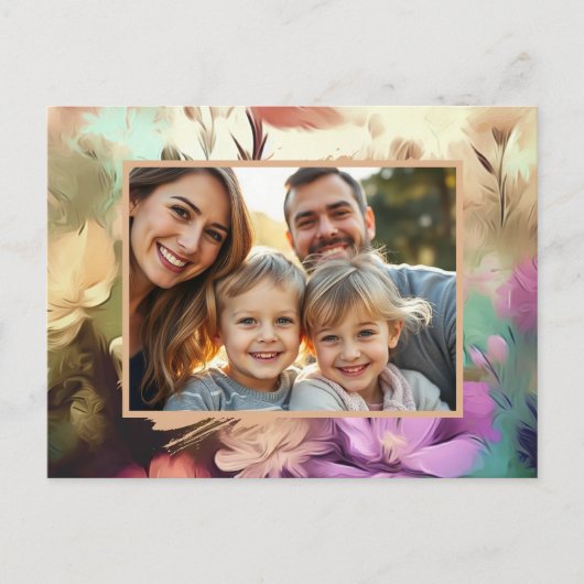 フローラポストカードの追加 ポストカード (正面)