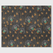 フローラポチョワパタン東洋スタイルサマルカンデ ラッピングペーパー (フラット)