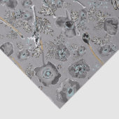 フローラポピー水彩パターンギフト 薄葉紙 (詳細)