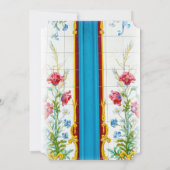 フローラポピー、ポピーのブライダルシャワー招待 招待状 (裏面)