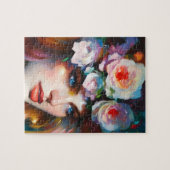 フローラポートレート絵画ズ ジグソーパズル (横)