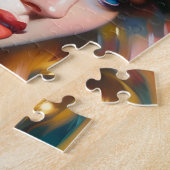 フローラポートレート絵画ズ ジグソーパズル (側面)