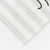 フローラマイルストーンベビーブランケット フリースブランケット (角)