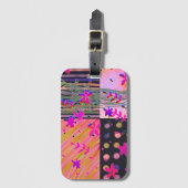 フローラマクシマリズム芸術へのモダン献上品 ラゲッジタグ (正面縦)