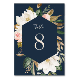 フローラマグノリアニュートラルネイビー赤面テーブル番号 テーブルナンバー