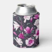 フローラマグノリア：パステルヴィンテージパターン 缶クーラー (缶正面)