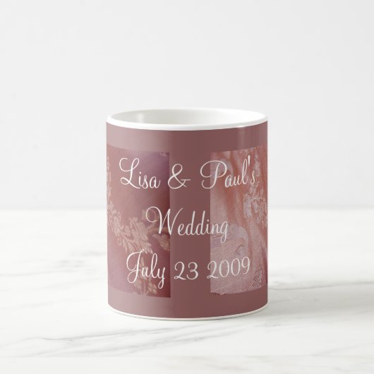 フローラマグ – カスタマイズ可能 コーヒーマグカップ (中央)