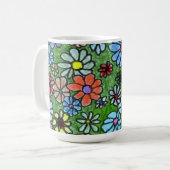 フローラマグ コーヒーマグカップ (正面左)