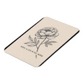 フローラマザーズデイアート – 「ライフ・イン・開花」デコール マグネット (左側)