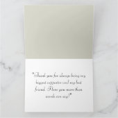 フローラマザーデイカード カード (内部)