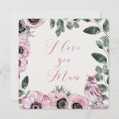 フローラマザーデイカード サンキューカード (正面/裏面)