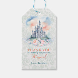 フローラマジカルプリンセス城招待状 ギフトタグ