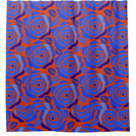 フローラマゼンタ！ シャワーカーテン