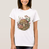 フローラマッシュルームTシャツ Tシャツ (正面)