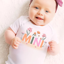 フローラマッチングママの娘 ベビーボディスーツ