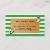 フローラマニキュア作家 名刺 (裏面)