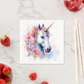 フローラマニユニコーン/ホース紙 スタンダードカクテルナプキン (インサイチュ)