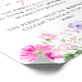 フローラママのおなかの赤ちゃんシャワーゲーム ポスター (角)