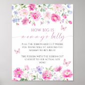 フローラママのおなかの赤ちゃんシャワーゲーム ポスター (正面)