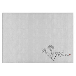 フローラママアート – マザーズデイギフトアイディア カッティングボード