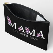 フローラママニューママ文字 アクセサリーポーチ (見開き)