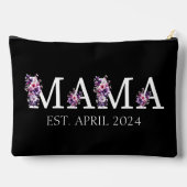 フローラママニューママ文字 アクセサリーポーチ (裏面)