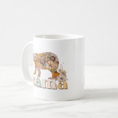 フローラママベア コーヒーマグカップ (正面左)