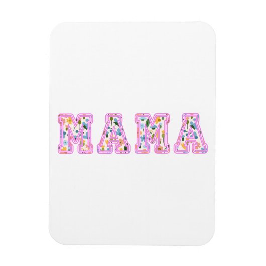 フローラママレトロママボホマザー マグネット (縦)