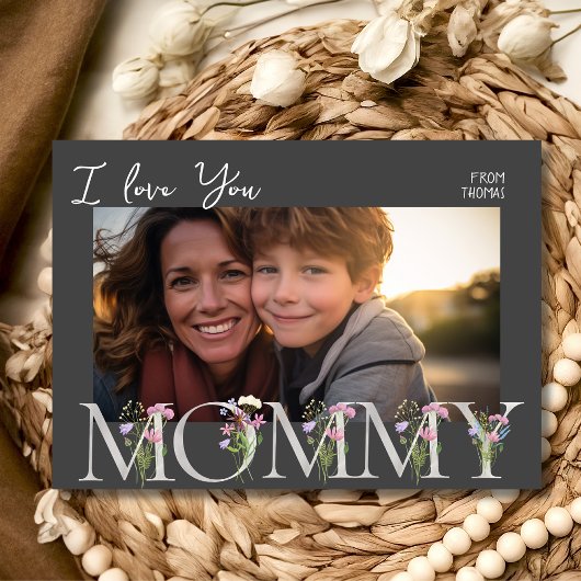 フローラママ写真母の日 シーズンカード